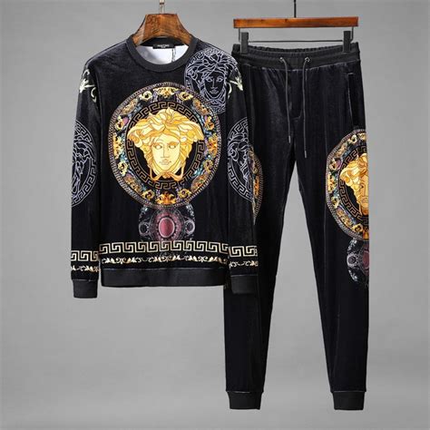 versace tracksuit velvet|versace tracksuit cheap.